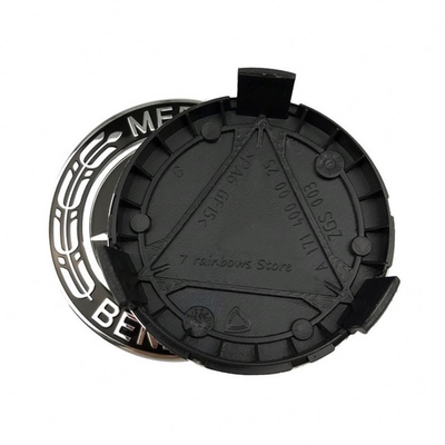Custom 75mm Auto Badge Emblem Wiel Centrum Caps voor Mercedes W205 W204 W212 W213 A1714000025