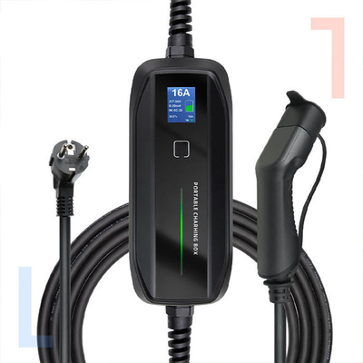 IP67 3.6kw Type 1/Type 2 16A Plug-in elektrisch voertuig Autolader met duurzaam materiaal