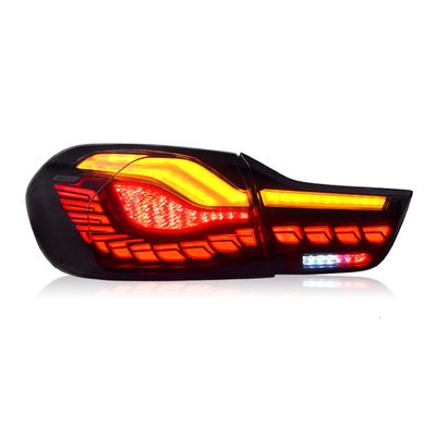 BMW 4 Serie F32 Gemodificeerde M4 Dragon Scale LED Flowing Water Steering Tail Light Assembly