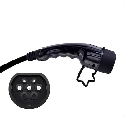 Draagbare EV-oplader voor elektrische voertuigen 16A stroomverstelbaar Iec 62196 Type2 Evse
