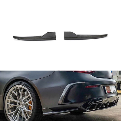 Mercedes Benz Classe C W205 C63 Sedan 2015 2019 Achter Splitter Schort met koolstofvezel