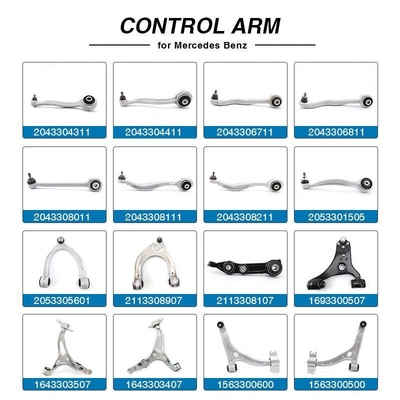 Chinese auto-onderdeel voor Mercedes Benz W203 W204 W210 W211 W212 W124 W220 W221 W639