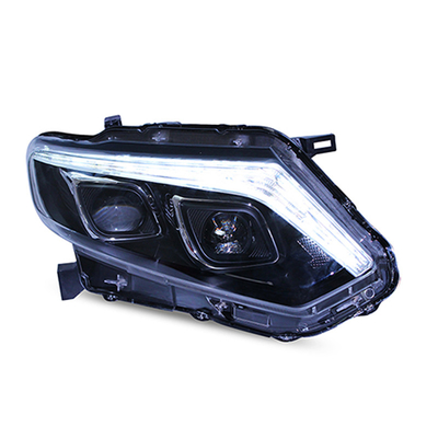 14-16 X-Trail koplampmontage met aangepaste LED-lens en draaibank