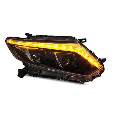 14-16 X-Trail koplampmontage met aangepaste LED-lens en draaibank