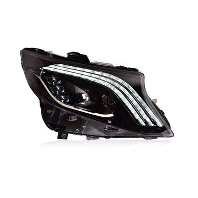 12V LED-koplampen voor Mercedes-Benz Vito Modified Maybach Style DRL inbegrepen
