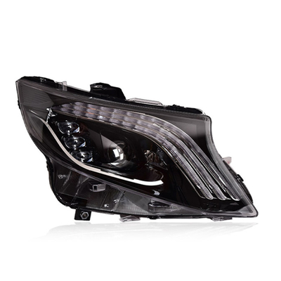 12V LED-koplampen voor Mercedes-Benz Vito Modified Maybach Style DRL inbegrepen