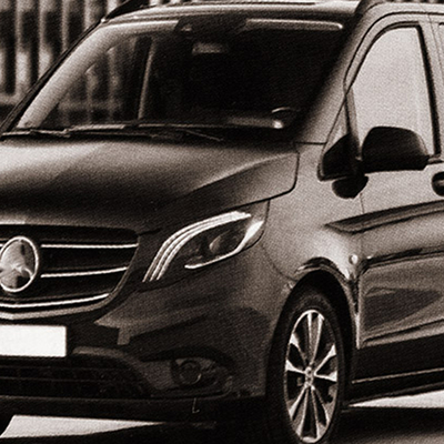 12V LED-koplampen voor Mercedes-Benz Vito Modified Maybach Style DRL inbegrepen