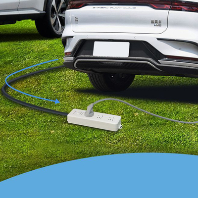 220V 4KW nominale spanning Externe ontladingstekker voor energievoertuigen voor kamperen