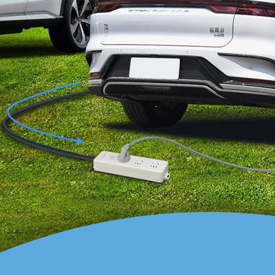220V 4Kw draagbare elektrische voertuigen ontladingspistool ontlading met stopcontact ABS-schelp