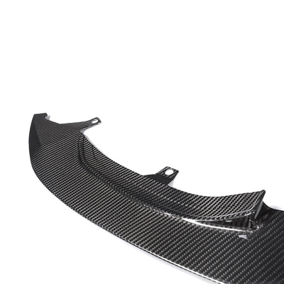 Gloss Zwarte M-per GT4 Stijl Carbon Fiber voorlip voor BMW M4 M3 F80 F82 Bumper Lip 2014