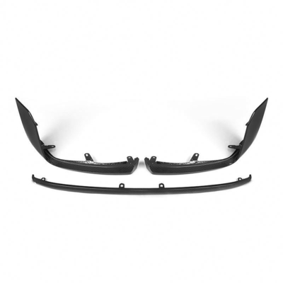 MP-stijl Droog Carbon Fiber Front Bumper Chin Lip Spoiler Voor BMW M2 G87 Auto Fitment Andere