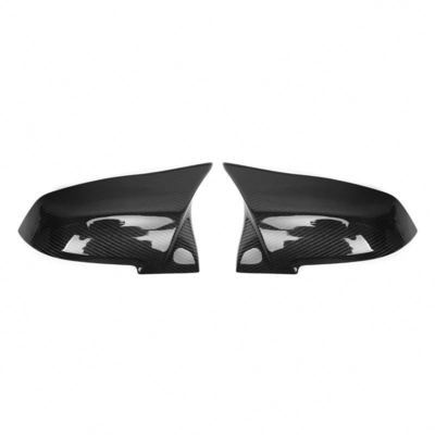 Zwarte vervangende koolstofvezel auto zijspiegel voor BMW 2 serie M Style Look