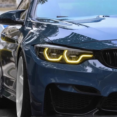 Auto-fitment Lemon Yellow DRL Running Lamp Hoofdlichtbron module voor BMW G30 F90 M5 CSL