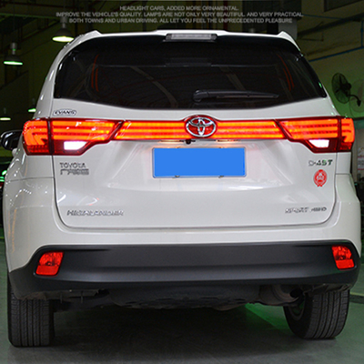 2015-2017 Toepasselijk Jaar Gewijzigd Continu Led Achterlicht Voor Toyota Highlander