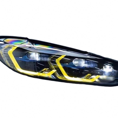 Lemon Yellow DRL LED Modules Board Set Voor BMW M3 G80 M4 G82 Laser koplamp Auto Accessoires