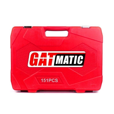 Gepersonaliseerde draagbare kleine mini gereedschapskist 12Pt 6Pt Socket Set Tool Kits voor automobielreparatie