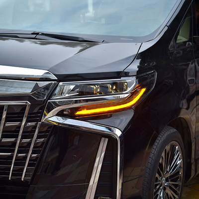Ontwerp Auto LED koplampen voor Toyota Alphard Drie Ogen Gewijzigde koplamp 35 Watt