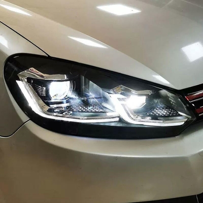 Golf 6 koplamp 2009-2012 LED-projector Lens Dynamisch signaal Drl Automotive Accessoires