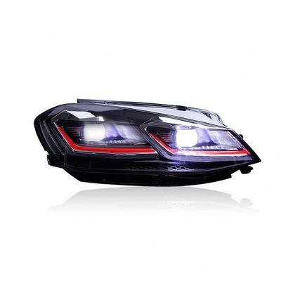 Gewijzigde koplamp voor 2013-2016 VW Golf 7 Xenon HID Car LED DRL Facelift Version
