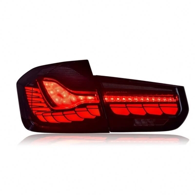 Dragon Scale Look LED Streamer Achterlicht Gemodificeerd gemaakt voor BMW 3-serie F30 F35 13-15