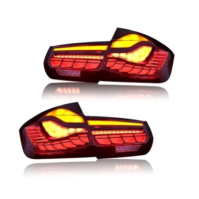 Dragon Scale Look LED Streamer Achterlicht Gemodificeerd gemaakt voor BMW 3-serie F30 F35 13-15
