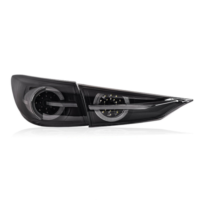 Gemodificeerde dynamische LED water draai achterlicht assemblage voor Mazda 3 Angkesaila 14-19 modellen