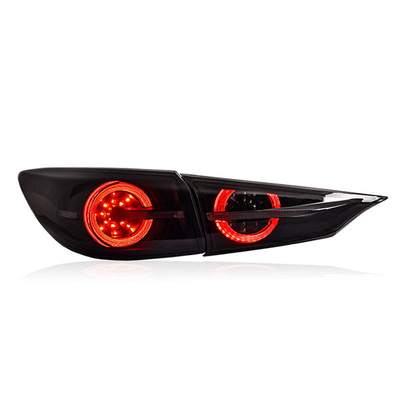 35W 12V sequentiële LED achterlichten en draaisignaal voor Mazda 3 Start-up Animatie