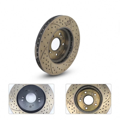 100% getest auto-fitment HONDA Keramische remrotoren voor Civic City Fit Odyssey Vezel Accord