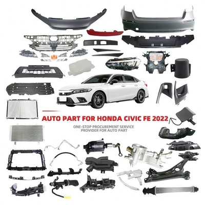 Plastic auto onderdeel voor Honda Civic FE1 FE 11th Gen 2022 2023 Aluminium materiaal