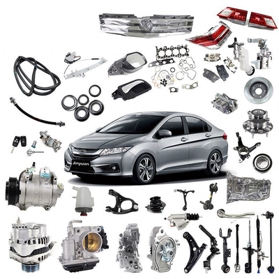 Plastic voor-achterbumper voor Honda City GD GM met sterke slagweerstand