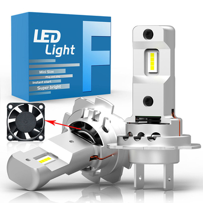 Generatie 72W 8000Lm H7 LED koplamplamp voor 6000K kleurtemperatuur autoverlichting