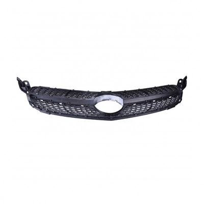 Zilveren Zwarte Plastic Car Front Bumper Diamant Raster voor Mercedes W205 OEM 2058881260