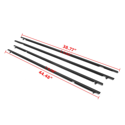 Duurzaam autodeur venster glazen zegel riem Weatherstrip gieten voor Honda Civic 2006-2011