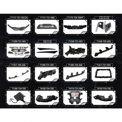 100% getest auto auto onderdelen voor honda civic fe 2020 2021 2022 2023 auto body kits auto bumpers
