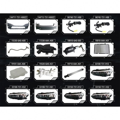 100% getest auto auto onderdelen voor honda civic fe 2020 2021 2022 2023 auto body kits auto bumpers