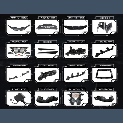 100% getest auto auto onderdelen voor honda civic fe 2020 2021 2022 2023 auto body kits auto bumpers