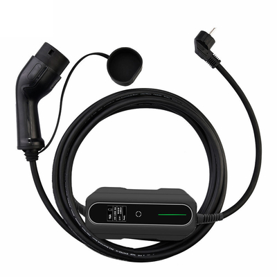 30A 3,5 kW draagbare elektrische elektrische auto EV-oplader met andere interface standaard