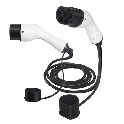 Duurzaam Europa Magazijn 16A/32A 1P 3P Type1 Type2 Oplaadkabel Plug Adapter Socket 3.5Kw Draagbare EV oplader