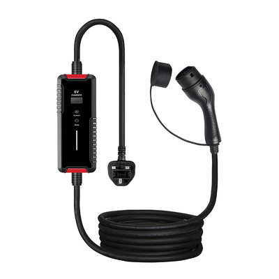 Draagbare EV-oplader Wallbox Vaste laadstation niveau 2 voor SAE J1772 type 1 Interface