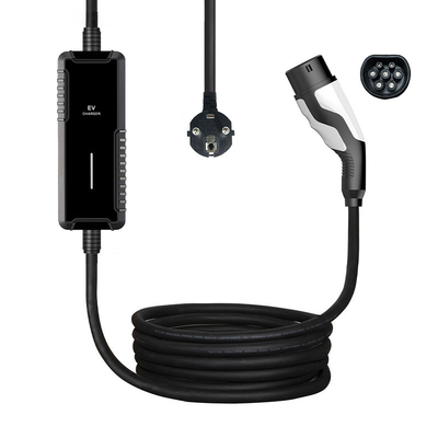 16A Type 2 tot Type 2 EV-oplaadkabel met 5M TPU Jacket kabel Spec 5x6.0mm2 2x0.5mm2