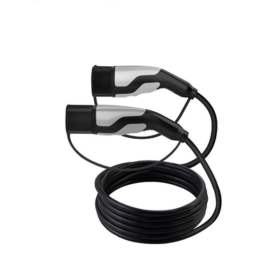 16A Type 2 tot Type 2 EV-oplaadkabel met 5M TPU Jacket kabel Spec 5x6.0mm2 2x0.5mm2