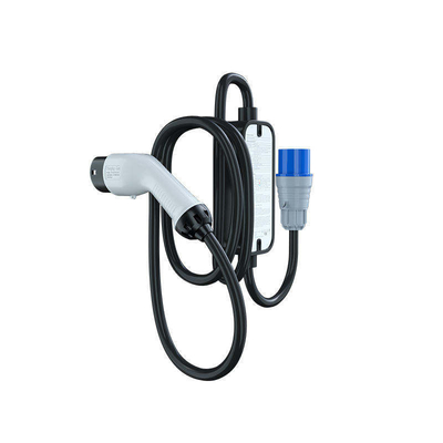 Draagbare EV-oplader voor vervanging/reparatie aangepast 3,5 kW/7,4 kW uitgangsstroom