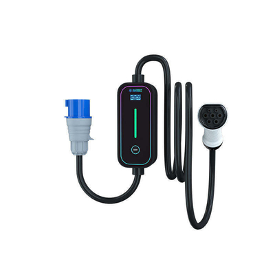 Draagbare EV-oplader voor vervanging/reparatie aangepast 3,5 kW/7,4 kW uitgangsstroom