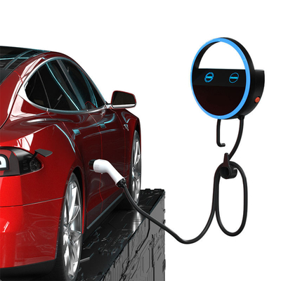 Draagbare EV-oplaadstation 22KW met EU-plug 5M kabel voor Chinese auto's Russische Aziatische auto