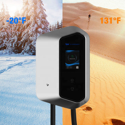 110-240V AC EV muuropgeladen laadstation voor de meeste auto-modellen en Type 1 interface