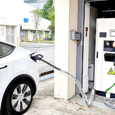 60kW/120kW/180kW CCS1 CCS2 Elektrisch Autolader DC Fast EV Charging Station voor Tesla