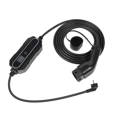 GBT Optioneel 32A enkelfasig 7W 10-32 Amps Verstelbare stroom Type 2 Draagbare EV-oplader met Ce