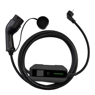 Draagbare mobiele oplader voor elektrische voertuigen Type 2 Type 1 Gbt Ev-oplader 32A Uitgangsvermogen