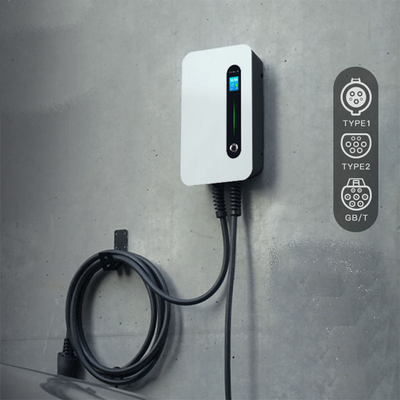 32A EV wandopgeladen oplader met Tesla Interface Standard Oem Odm Sae J1772 IP 66