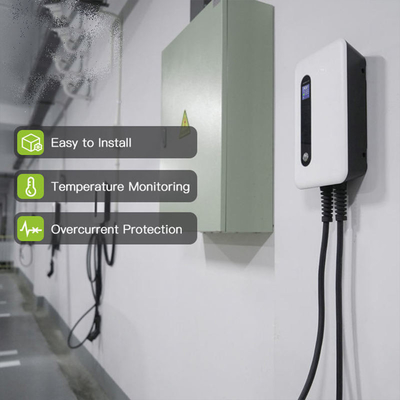 32A EV wandopgeladen oplader met Tesla Interface Standard Oem Odm Sae J1772 IP 66